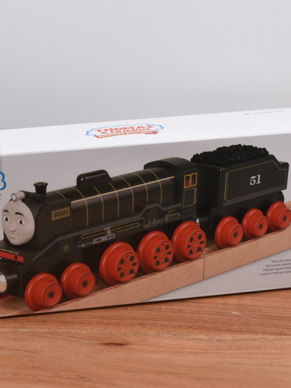 Hiro 51 and Tender Fisher Price 2023 - Thomas and Friends Wooden Railway Trains